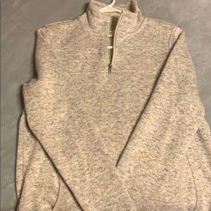Women’s tan quarter zip